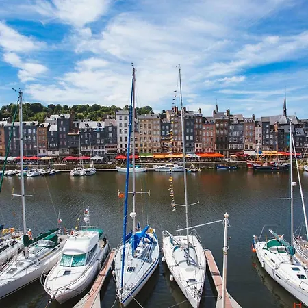 아파트 Vieux Bassin 옹플뢰르